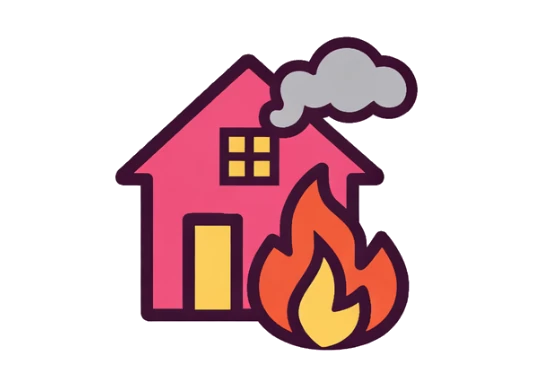 Fire & Smoke Damage Restoration icon